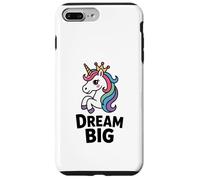 Licorne fantaisiste Dream Big Design Coque pour iPhone 7 Plus/8 Plus