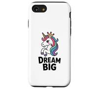 Licorne fantaisiste Dream Big Design Coque pour iPhone SE (2020) / 7/8