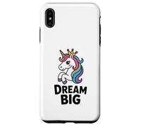 Licorne fantaisiste Dream Big Design Coque pour iPhone XS Max