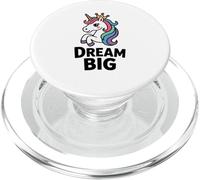 Licorne fantaisiste Dream Big Design PopSockets PopGrip pour MagSafe