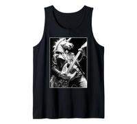 Licorne Gothique avec Guitare Urban Rocker Punk Grunge Débardeur