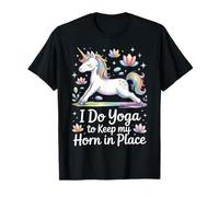 Licorne I Do Yoga To Keep My Horn In Place T-Shirt