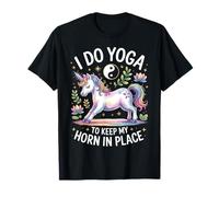 Licorne I Do Yoga To Keep My Horn In Place T-Shirt