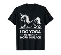 Licorne I Do Yoga To Keep My Horn In Place T-Shirt
