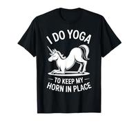 Licorne I Do Yoga To Keep My Horn In Place T-Shirt