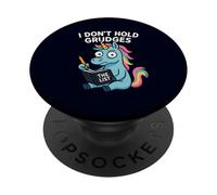 Licorne I Don't Hold Grudges The List Humour PopSockets PopGrip Adhésif
