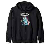 Licorne I Don't Hold Grudges The List Humour Sweat à Capuche