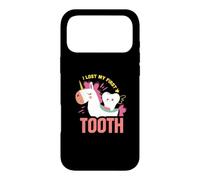 Licorne « I Lost My First Tooth I Baby Teeth Out » Coque pour iPhone 17 Pro Max