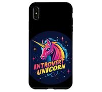 Licorne introvertie amusante qui a juste besoin d'espace Coque pour iPhone XS Max