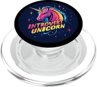 Licorne introvertie amusante qui a juste besoin d'espace PopSockets PopGrip pour MagSafe