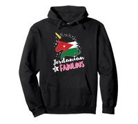 Licorne jordanienne Drapeau Jordanie Sweat à Capuche