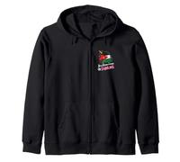Licorne jordanienne Drapeau Jordanie Sweat à Capuche