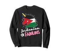 Licorne jordanienne Drapeau Jordanie Sweatshirt