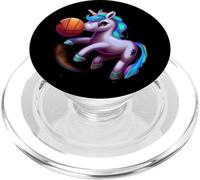 Licorne Jouant au Basket-Ball Cool et drôle Licornes Basketball PopSockets PopGrip pour MagSafe