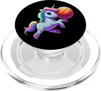 Licorne Jouant au Basket-Ball Cool et drôle Licornes Basketball PopSockets PopGrip pour MagSafe