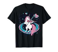 Licorne Jouant du Violon dans l'espace Magical Violonist Music T-Shirt