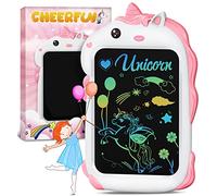 Licorne Jouet Fille Enfant Cadeau - Idee Educative Jeux Jouet Cadeau Fille Enfant 3 4 5 6 7 + Ans Bebe Anniversaire Creatif Original, Ardoise Magique Tableau Magnetique LCD Tablette Dessin Graphique
