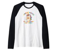 Licorne Kawaii Amusante Non diagnostiquée mais Quelque Chose n'est Pas Correct Manche Raglan