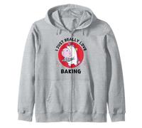 Licorne Kawaii I Just Really Love Cute Unicorn Baking Lover Sweat à Capuche