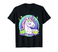 Licorne lime, mignon, motif artistique, amant de licorne, citron vert T-Shirt