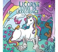 Licorne livre de coloriage Pour les enfants de 4 à 8 ans - 63 pages Format 21,5 x 21,5 cm NLFBP Editions (Auteur)