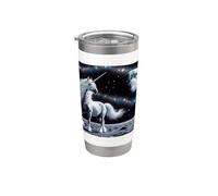 Licorne magique Gobelet isotherme en acier inoxydable double paroi