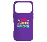 Licorne Magique Graphique coloré Art Fantaisie Coque pour iPhone 17 Pro