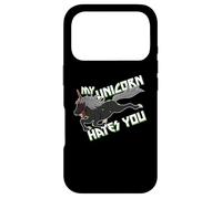 Licorne maléfique de l'enfer - Ma Licorne Te déteste Coque pour iPhone 17 Pro