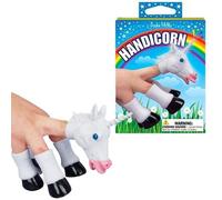 Licorne marionnette pour doigts * Longueur sabot : 5 cm * Longueur tête : 6,5 cm Fonctions : marionnette doigt Contenu : 1 kit
