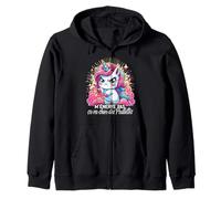 Licorne m'énerve Pas ou ça va Chier des Paillettes Sweat à Capuche