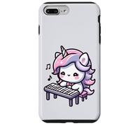 Licorne Musical Clavier Instrument Piano Player Kawaii Coque pour iPhone 7 Plus/8 Plus
