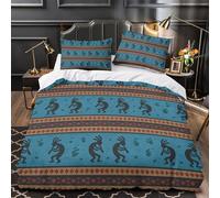 Licorne mythique Housse de Couette Imprimé en 3D Douce Hypoallergique Créature ailée fantastique Parure de Lit Microfibre résistante Fermeture Éclair Respirante for Filles Ado Double（200x200cm）