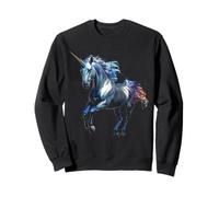 Licorne Mythique Motif Fantaisie Illustration Licorne Sweatshirt