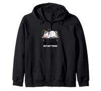 Licorne paresseuse Amusante - Fatigué - Born to Sparkle But Not Today Sweat à Capuche