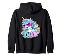 Licorne Pegasus Diva Sweat à Capuche