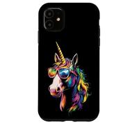 Licorne Poney Cavalier Ponyhof Chevaux Équitation Licornes Coque pour iPhone 11