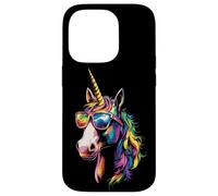 Licorne Poney Cavalier Ponyhof Chevaux Équitation Licornes Coque pour iPhone 14 Pro