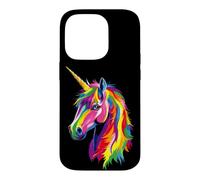 Licorne Poney Cavalier Ponyhof Chevaux Équitation Licornes Coque pour iPhone 14 Pro