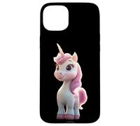 Licorne Poney Cavalier Ponyhof Chevaux Équitation Licornes Coque pour iPhone 15 Plus