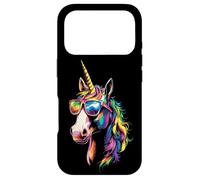 Licorne Poney Cavalier Ponyhof Chevaux Équitation Licornes Coque pour iPhone 17 Pro