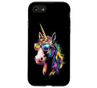 Licorne Poney Cavalier Ponyhof Chevaux Équitation Licornes Coque pour iPhone SE (2020) / 7/8