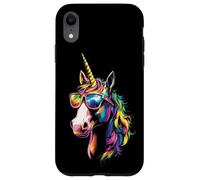 Licorne Poney Cavalier Ponyhof Chevaux Équitation Licornes Coque pour iPhone XR