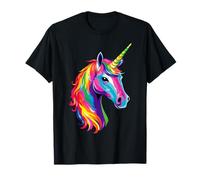Licorne Poney Cavalier Ponyhof Chevaux Équitation Licornes T-Shirt