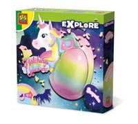 SES Creative | Œuf Licorne Magique à Éclore | Jouet Surprise Croissance Enfant 5 Ans+ | Matériaux Sûrs Non Toxiques | Activité Patience Observation | Idée Cadeau Licorne Fantaisie