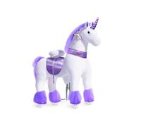 PonyCycle® Licorne violette avec son et frein, grande