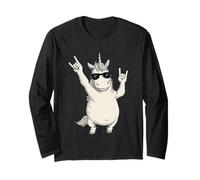 Licorne Rock on Lunettes de Soleil Cool Fantasy Manche Longue