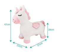 Lexibook Licorne Sauteuse Gonflable Peluche