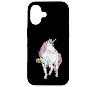 Licorne Sorcier Baguette Magique Coque pour iPhone 16