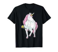 Licorne Sorcier Baguette Magique T-Shirt