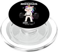 Licorne soulevé de Terre Gym Rat Installation Musculation Levage Musculaire Homme Femme PopSockets PopGrip pour MagSafe